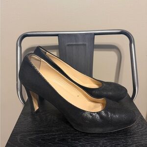 Amalfi by Rangoni Embossed Leather Pumps Sz 10 Made in Italy